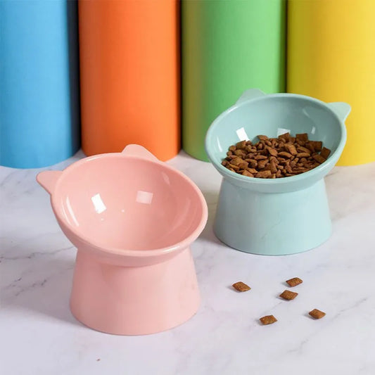 Pet Dog Bowl with Raised Stand